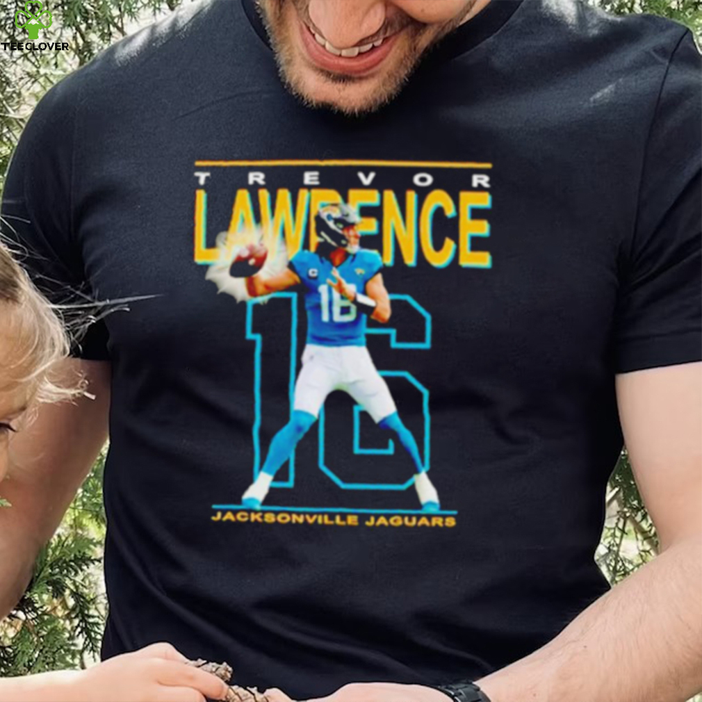 Trevor Lawrence Jacksonville Jaguars NFL football player shirt Trevor Lawrence Jacksonville Jaguars NFL football player shirt