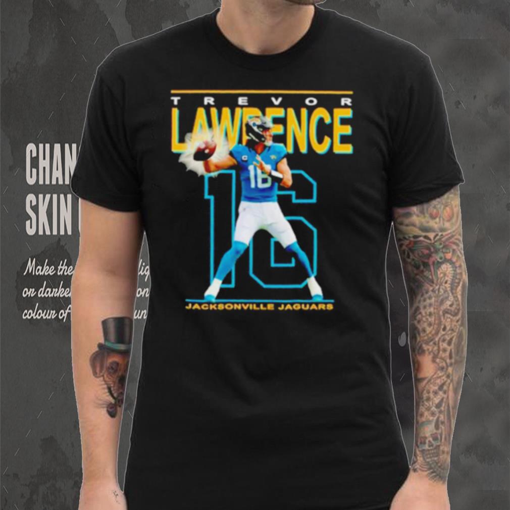 Trevor Lawrence Jacksonville Jaguars NFL football player shirt Trevor Lawrence Jacksonville Jaguars NFL football player shirt