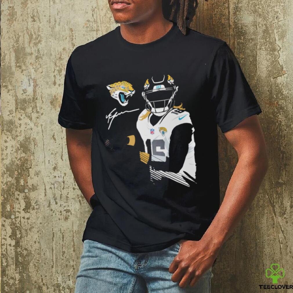 Trevor Lawrence Jacksonville Jaguars signature graphic shirt