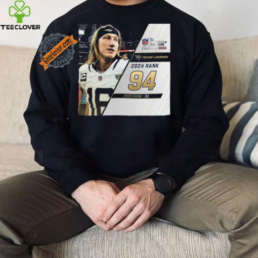 Trevor Lawrence Rank 94 The NFL Top 100 Players Of 2024 T Shirt