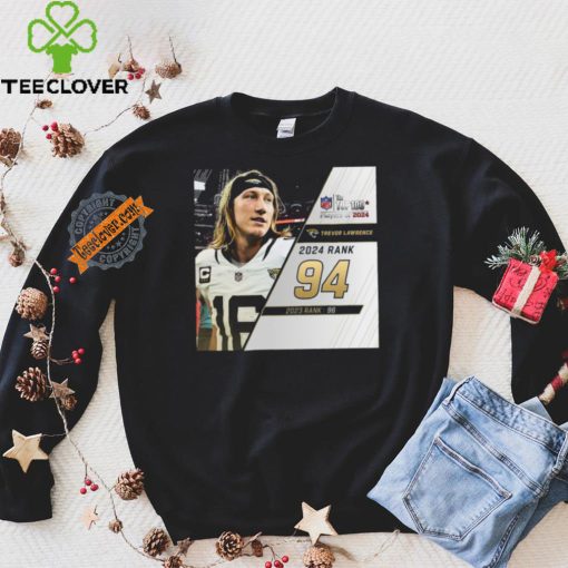 Trevor Lawrence Rank 94 The NFL Top 100 Players Of 2024 T Shirt