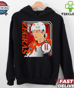 Trevor Zegras 11 Anaheim Ducks Hockey collage frame signature shirt