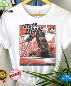 Trevor Zegras Anaheim Comic Shirt