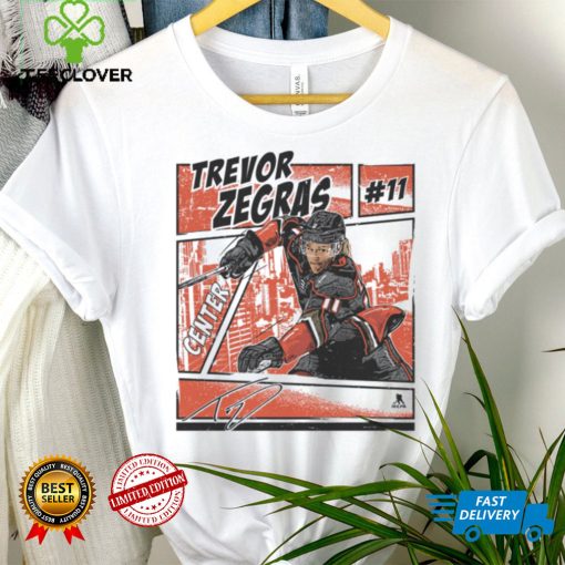 Trevor Zegras Anaheim Comic Shirt