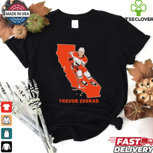 Trevor Zegras Anaheim Ducks Hockey State star shirt