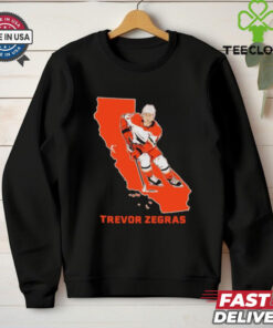 Trevor Zegras Anaheim Ducks Hockey State star shirt