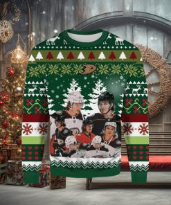 Trevor Zegras Anaheim Ducks Ugly Christmas Sweater