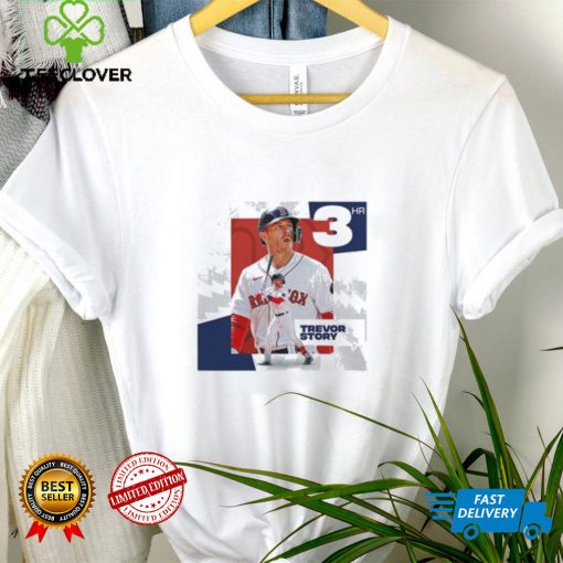 Trevor story 3hr Boston red sox mlb hoodie, sweater, longsleeve, shirt v-neck, t-shirt