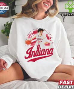 Trey Galloway Post Move Indiana Basketball Shirt basketball fan design featuring Trey Galloway and his signature post move