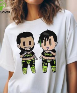 Trey Miguel and Zachary Wentz the Rascalz shirt