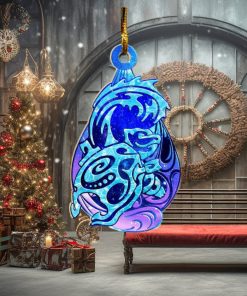 Tribal Blastoise Christmas Pokemon Holiday 2023 Xmas Gift Tree Decorations Ornament