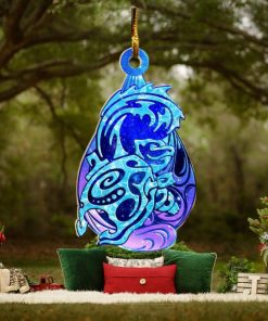 Tribal Blastoise Christmas Pokemon Holiday 2023 Xmas Gift Tree Decorations Ornament