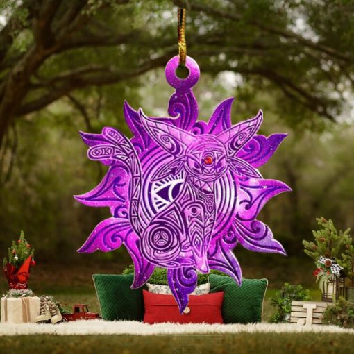 Tribal Espeon Christmas 2023 Holiday Gift For Fans Tree Decorations Ornament