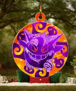 Tribal Gengar Pokemon 2023 Christmas Tree Decorations Ornament