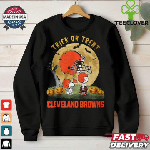 Trick Or Treat Cleveland Browns Unisex T Shirt