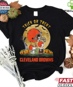 Trick Or Treat Cleveland Browns Unisex T Shirt