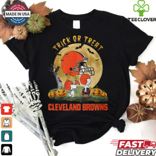 Trick Or Treat Cleveland Browns Unisex T Shirt