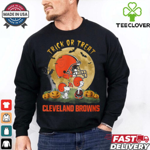 Trick Or Treat Cleveland Browns Unisex T Shirt