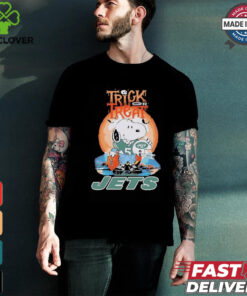 Trick Treat Snoopy Teams New York Jets Halloween Shirt