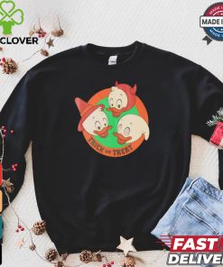 Tricks treats and trouble Donald Duck Halloween shirt