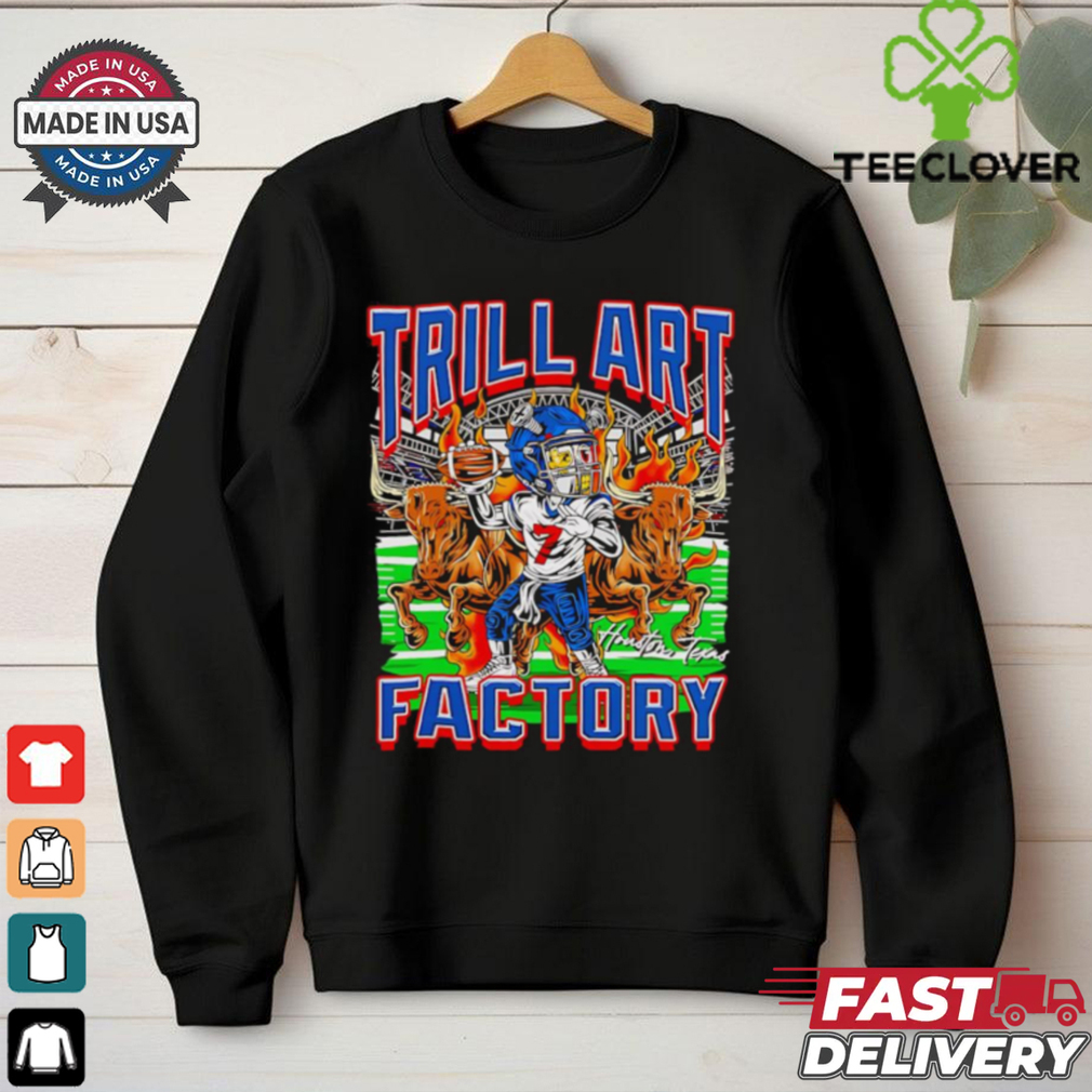 Trill art factory Houston Texans football shirt Trill art factory Houston Texans football shirt