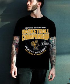 Trinity Bantams 2024 NCAA Division III Men’s Basketball Championship T shirt