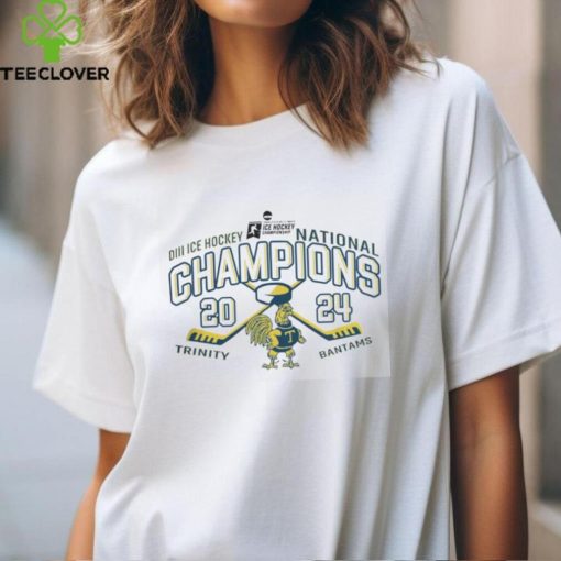 Trinity Bantams 2024 Ncaa D3 Men’s Ice Hockey National Champions shirt