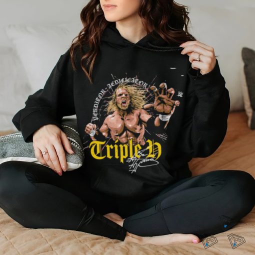 Triple H Crack signature hoodie, sweater, longsleeve, shirt v-neck, t-shirt