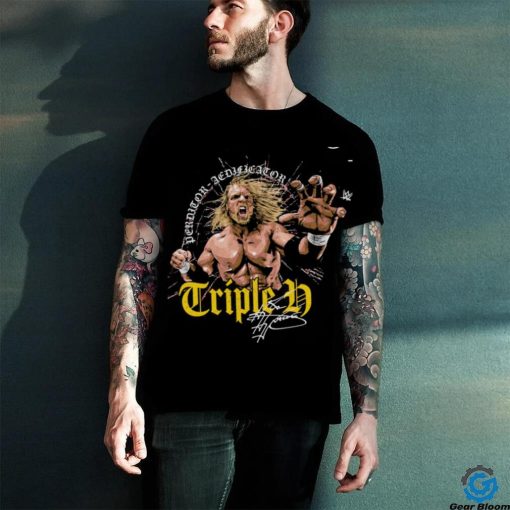 Triple H Crack signature hoodie, sweater, longsleeve, shirt v-neck, t-shirt