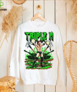 Triple H WWE cartoon graphic shirt