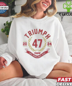 Triumph 47 Trump Make America Great Again 2024 Shirt 2 Triumph 47 Trump Make America Great Again 2024 Shirt