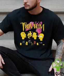Trivium Band Simpsons Funny T Shirt, Trivium European Tour 2023 Tickets T Shirt, Trivium Band Members T Shirt