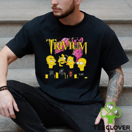 Trivium Band Simpsons Funny T  Shirt, Trivium European Tour 2023 Tickets T  Shirt, Trivium Band Members T  Shirt