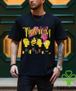 Trivium Band Simpsons Funny T Shirt, Trivium European Tour 2023 Tickets T Shirt, Trivium Band Members T Shirt