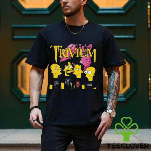 Trivium Band Simpsons Funny T  Shirt, Trivium European Tour 2023 Tickets T  Shirt, Trivium Band Members T  Shirt