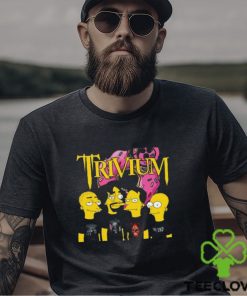 Trivium Band Simpsons Funny T Shirt, Trivium European Tour 2023 Tickets T Shirt, Trivium Band Members T Shirt