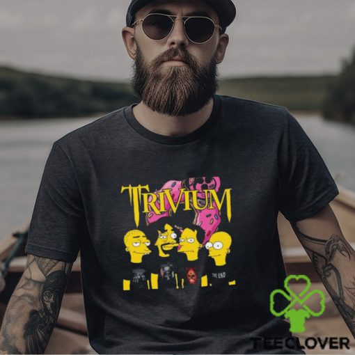 Trivium Band Simpsons Funny T  Shirt, Trivium European Tour 2023 Tickets T  Shirt, Trivium Band Members T  Shirt