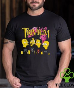 Trivium Band Simpsons Funny T Shirt, Trivium European Tour 2023 Tickets T Shirt, Trivium Band Members T Shirt