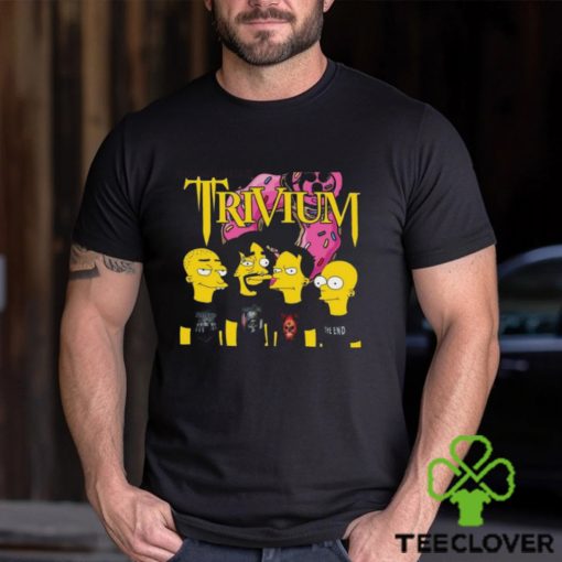 Trivium Band Simpsons Funny T  Shirt, Trivium European Tour 2023 Tickets T  Shirt, Trivium Band Members T  Shirt
