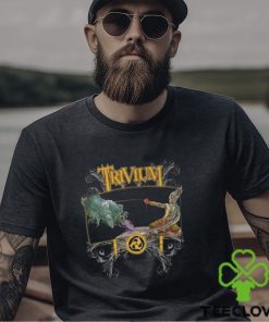 Trivium Band The Crusade Black Short Sleeve Cotton T Shirt, Trivium European Tour 2023 Tickets Merch, Trivium Band Members T Shirt