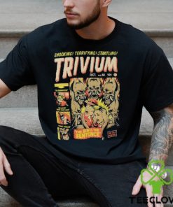 Trivium Concert Band Tour Tee Shirt, Trivium North America Tour 2023 Beartooth T Shirt, Trivium Band Tour Dates Merch