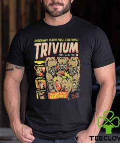 Trivium Concert Band Tour Tee Shirt, Trivium North America Tour 2023 Beartooth T Shirt, Trivium Band Tour Dates Merch