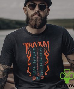 Trivium Dead Men And Dragons Tour 2023 T Shirt, Trivium Band Tour T Shirt, Trivium Albums Ranked Shirt