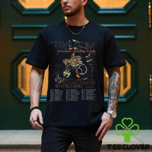 Trivium Deadmen And Dragons Tour 2022 T  Shirt, Trivium European Tour 2023 Schedule T  Shirt