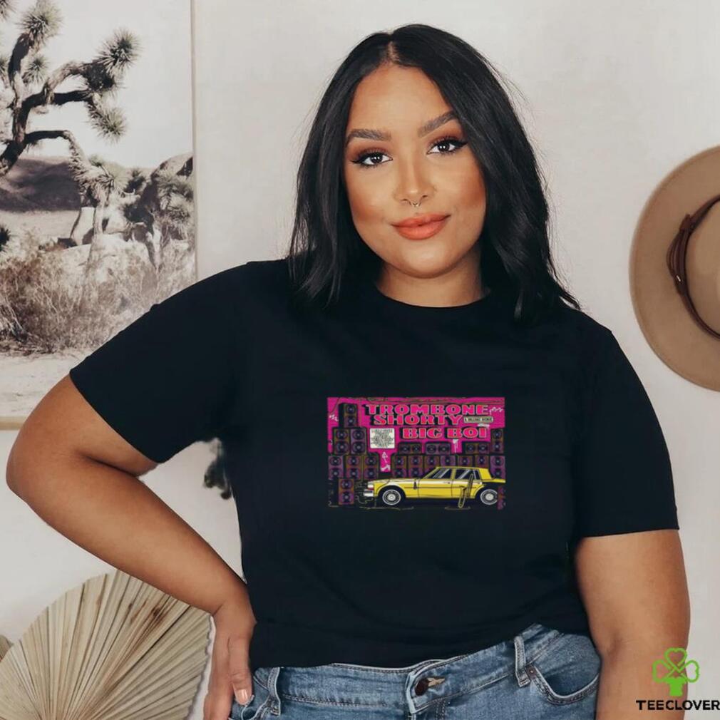 Trombone Shorty And Big Boi Summer Tour 2024 Poster shirt Trombone Shorty And Big Boi Summer Tour 2024 Poster shirt