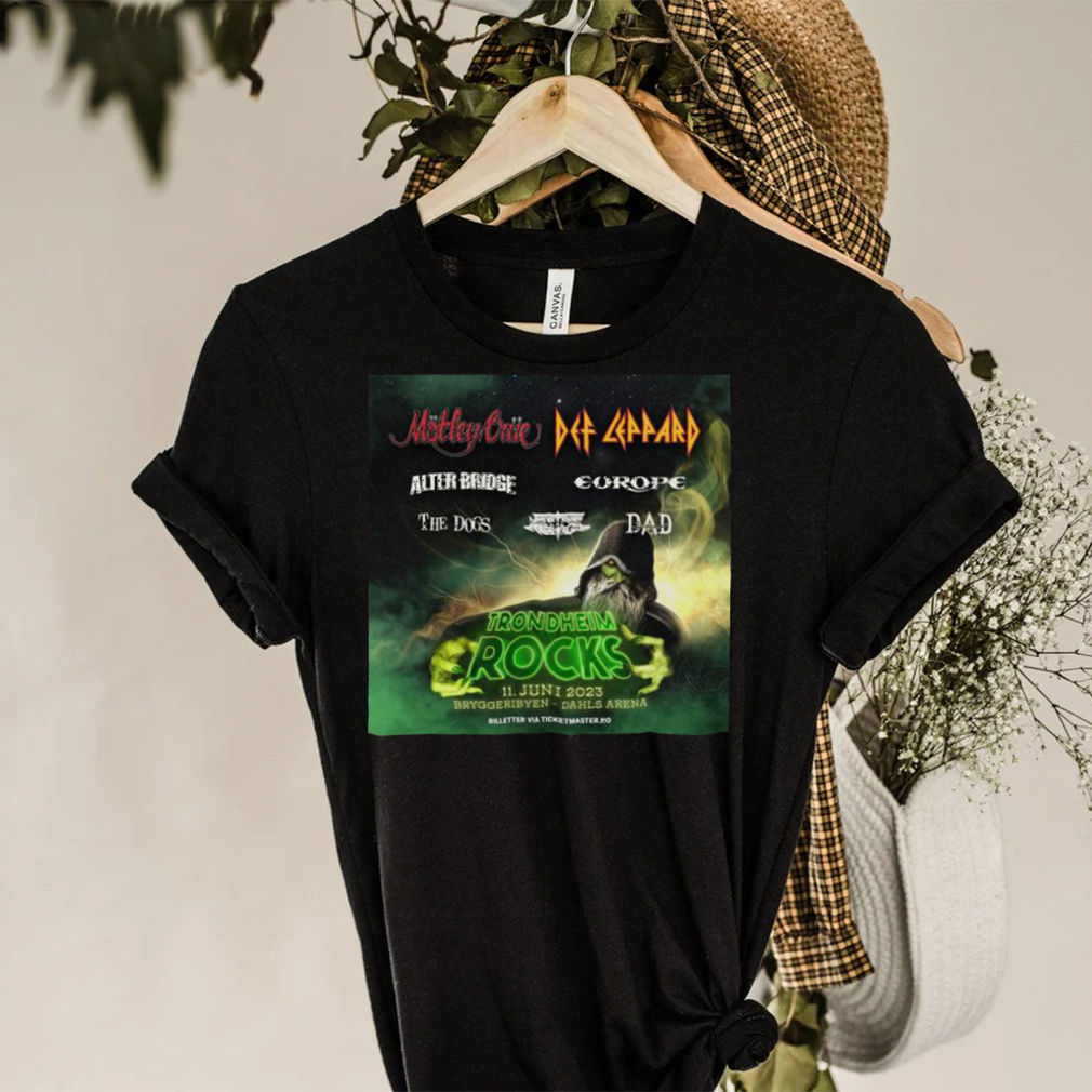 Trondheim Rocks 11 Juni 2023 Tour bryggeribyen Dahls Arena Shirt Trondheim Rocks 11 Juni 2023 Tour bryggeribyen Dahls Arena Shirt