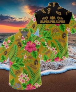 Tropcial Alpha Phi Alpha Hawaiian Shirt For Men And Women