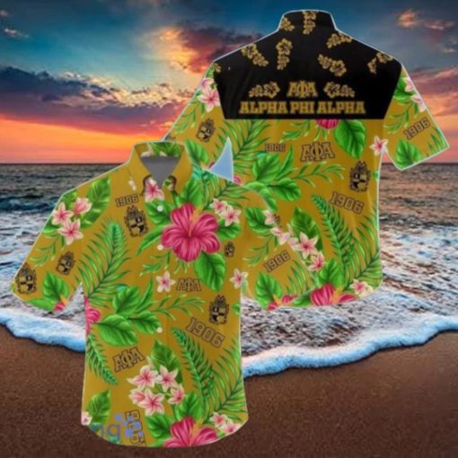 Tropcial Alpha Phi Alpha Hawaiian Shirt For Men And Women