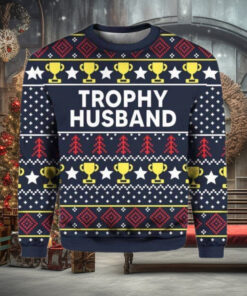 Trophy Husband Ugly Christmas Sweater