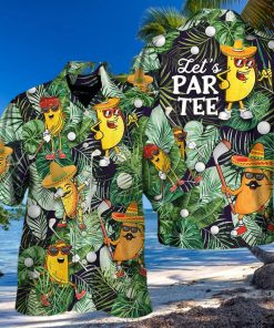 Tropical Aloha Funny Taco Playing Golf Let's Par Tee Palm Leaves Pattern Hawaiian Shirt 1 Tropical Aloha Funny Taco Playing Golf Let's Par Tee Palm Leaves Pattern Hawaiian Shirt